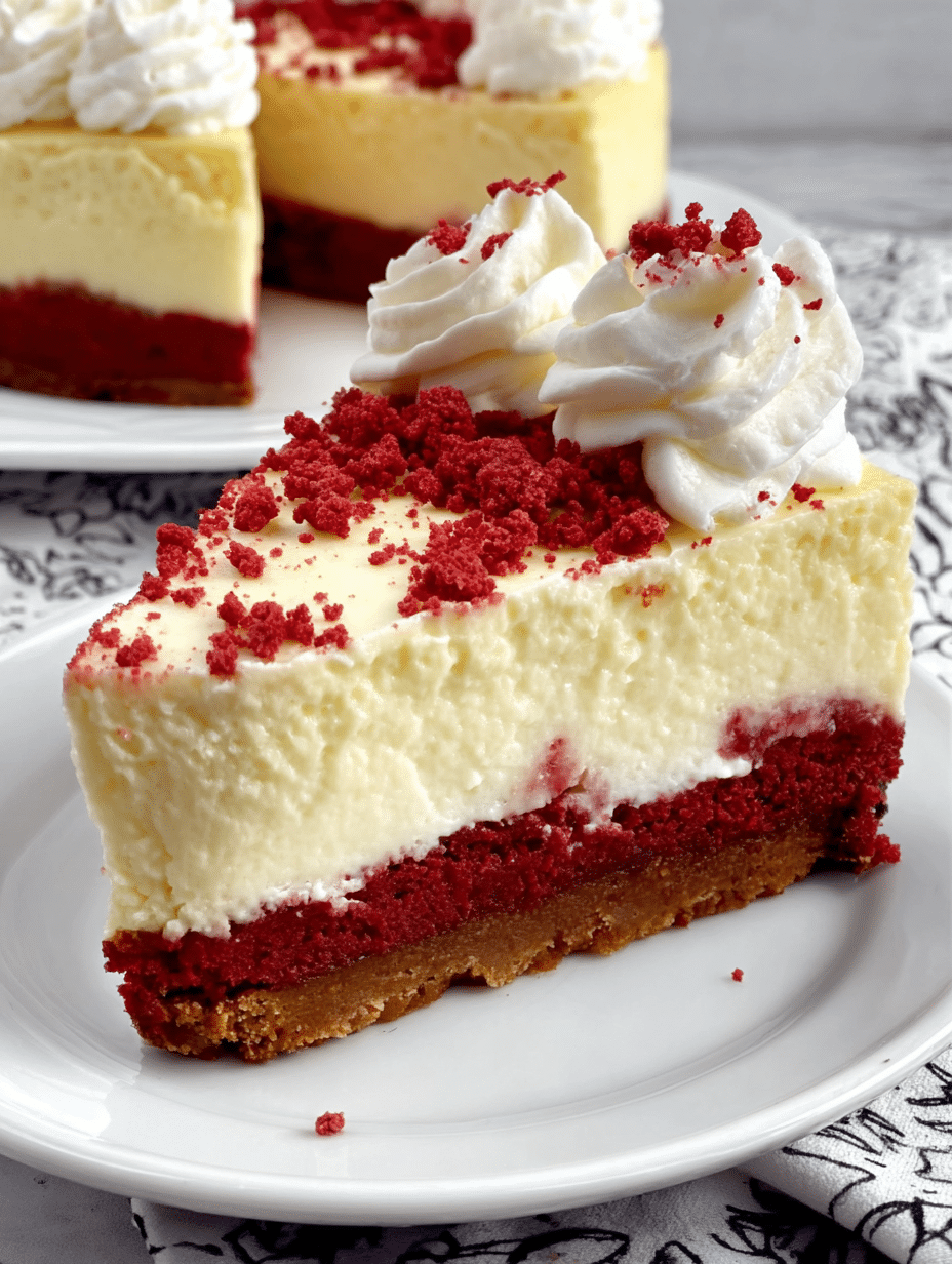 Red Velvet Cheesecake