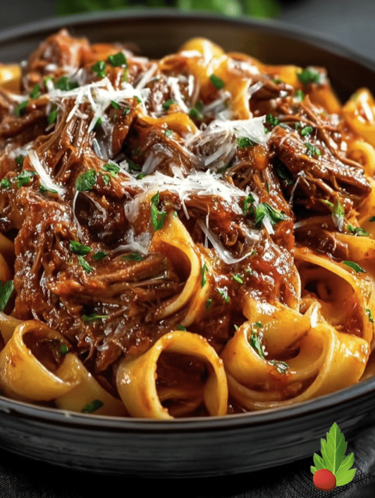 Red Wine Braised Short Rib Ragu