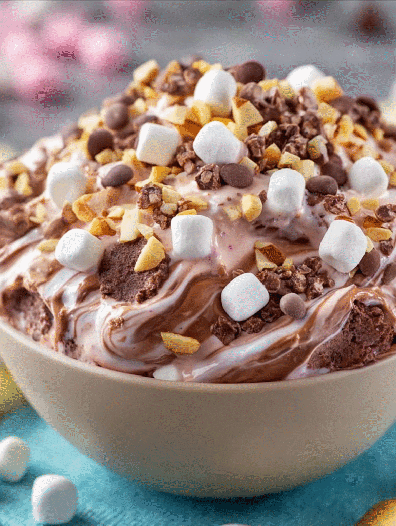 Rocky Road Fluff Salad
