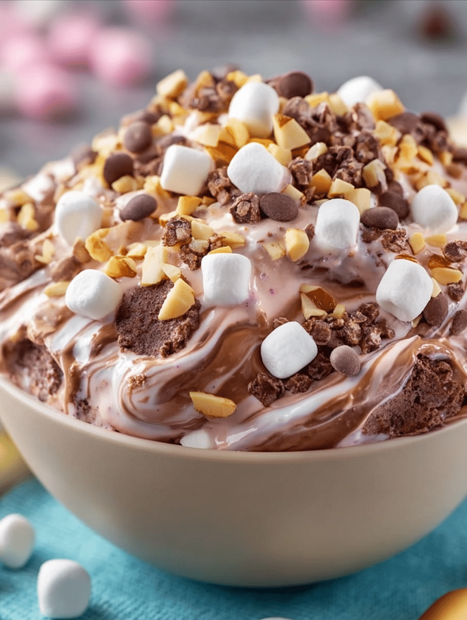 Rocky Road Fluff Salad
