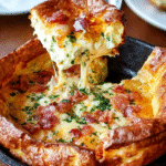 Savory Cheddar & Bacon Dutch Baby