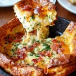 Savory Cheddar & Bacon Dutch Baby: A Delightful Treat! 6 Savory Cheddar & Bacon Dutch Baby