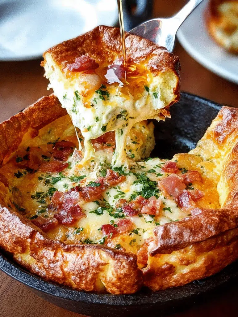 Savory Cheddar & Bacon Dutch Baby: A Delightful Treat! 5 Savory Cheddar & Bacon Dutch Baby