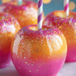 Sunset Glow Candy Apples: Create a Stunning Treat! 6 Sunset Glow Candy Apples