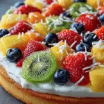 Tropical Summer Fruit Pizza: A Refreshing Treat Recipe 3 Tropical Summer Fruit Pizza