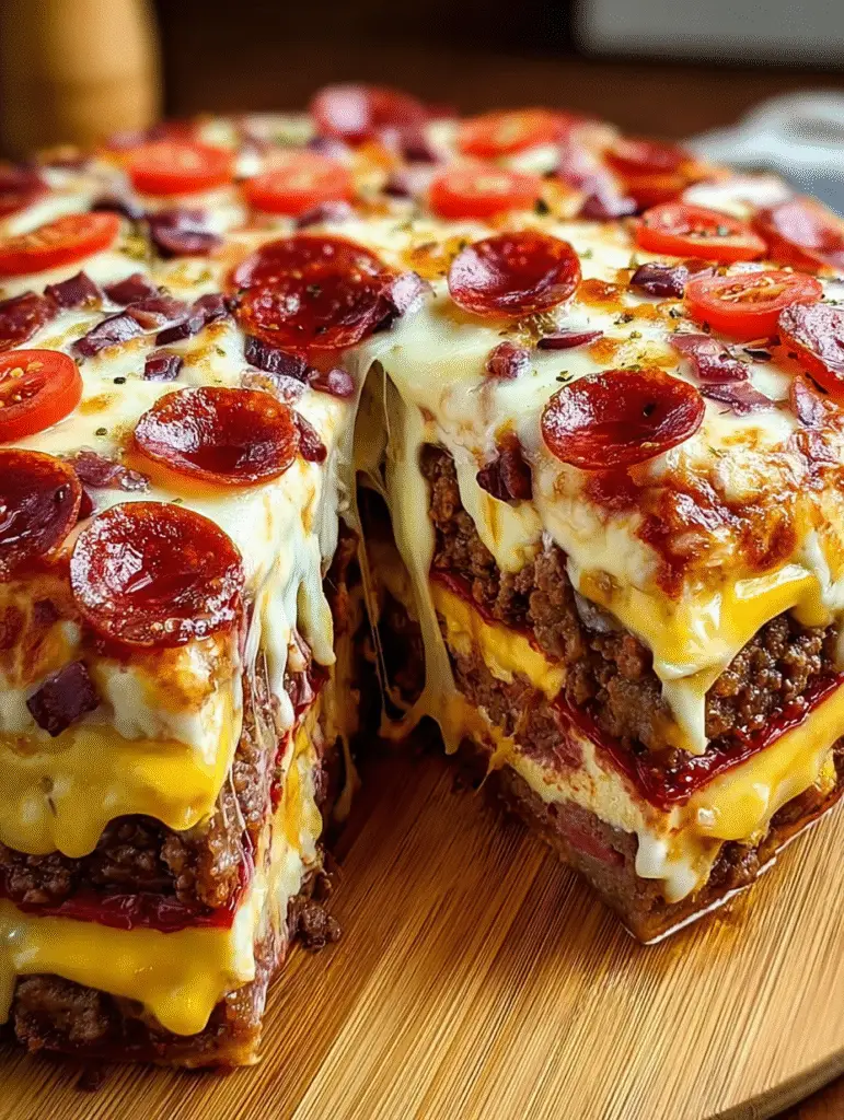 Ultimate Stuffed Layered Pizza Pie: A Delicious Delight! 5 Ultimate Stuffed Layered Pizza Pie