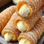 Vanilla Cream Horns