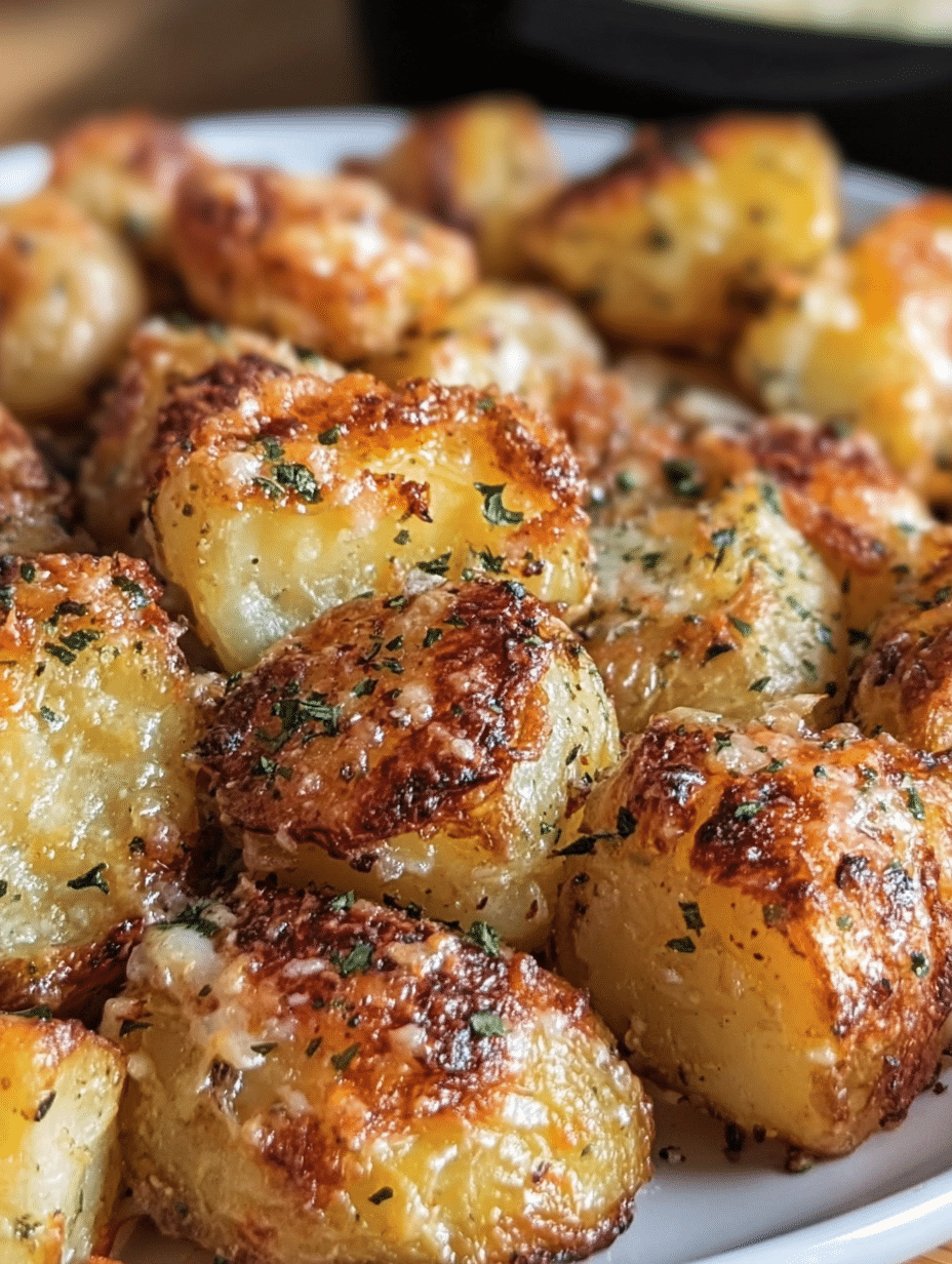Cheesy Ranch Oven Roasted Potatoes