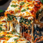 Cheesy Spinach Ricotta Lasagna: Indulge in Creamy Layers! 3 Cheesy Spinach Ricotta Lasagna