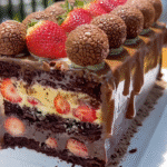 Chocolate Strawberry Dream Cake: A Sweet Delight Awaits! 3 Chocolate Strawberry Dream Cake