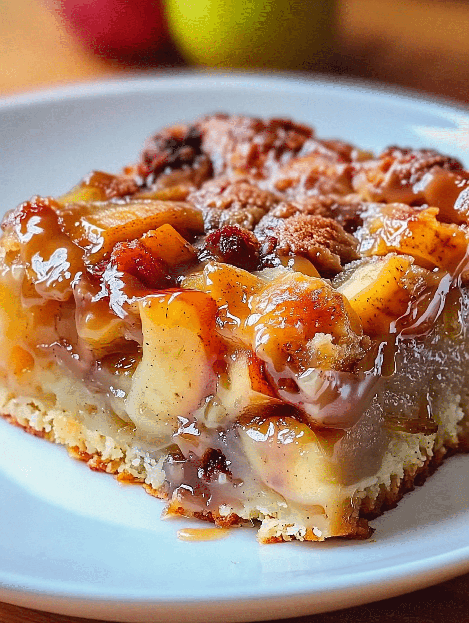 Cinnamon Apple Cake Delight