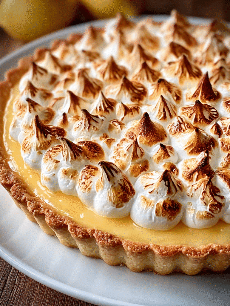Classic Lemon Meringue Tart