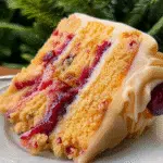 Cranberry Orange Layer Cake with Citrus Buttercream
