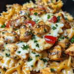 Creamy Cajun Chicken Bowtie Pasta will amaze you! 3 Creamy Cajun Chicken Bowtie Pasta
