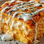 Creamy Spicy Chicken Lasagna