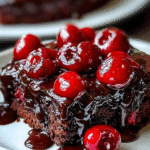 Dark Cherry Chocolate Indulgence Cake: Delight Yourself Now! 3 Dark Cherry Chocolate Indulgence Cake