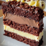 Double Cream Chocolate Layer Cake: Indulge in Sweet Bliss! 3 Double Cream Chocolate Layer Cake
