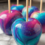 Galaxy Candy Apples: A Fun and Colorful Recipe! 3 Galaxy Candy Apples