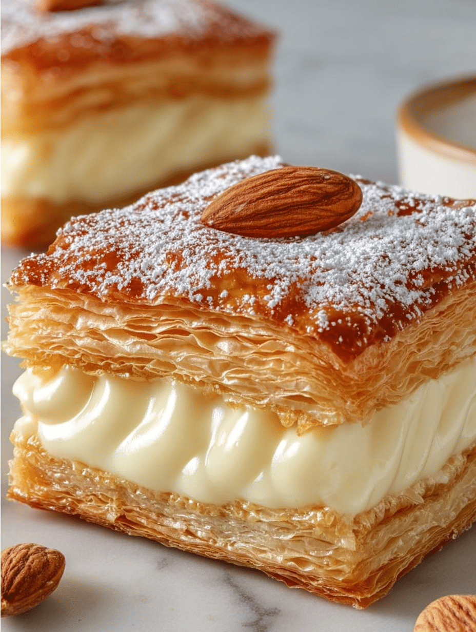Golden Custard Almond Pastries: A Delightful Recipe! 4 Golden Custard Almond Pastries