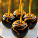 Midnight Glamour Candy Apples