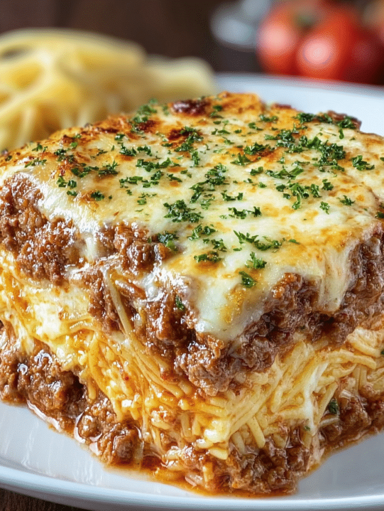 Million Dollar Spaghetti Bake