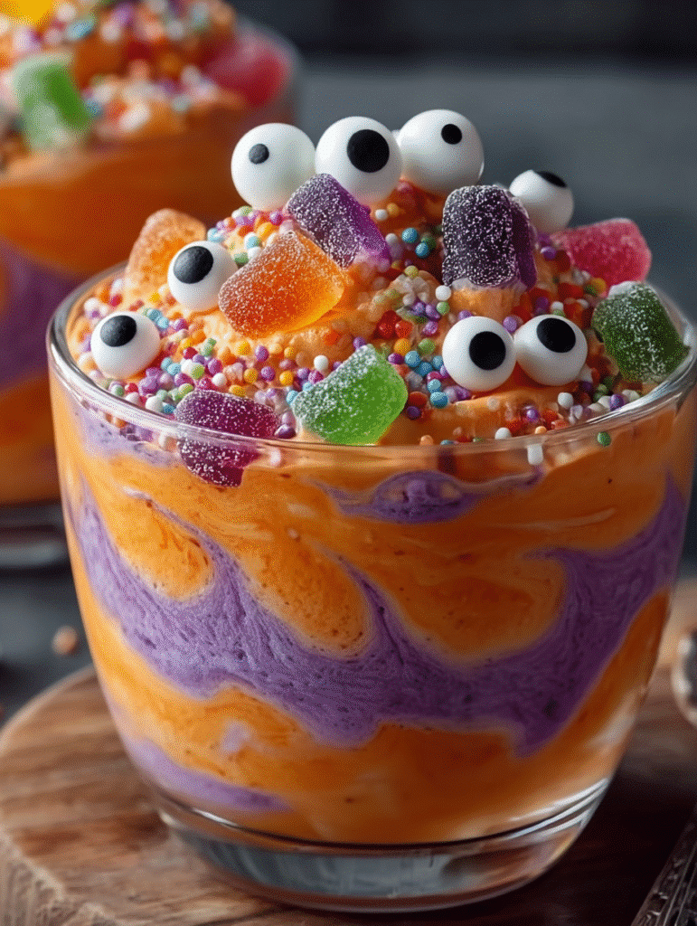 Monster Mash Halloween Mousse