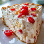 No-Bake Pineapple Cherry Cream Pie: The Perfect Summer Dessert! 3 No-Bake Pineapple Cherry Cream Pie