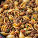 Savory Beef-Stuffed Shell Skillet: Dinner in 40 Minutes! 3 Savory Beef-Stuffed Shell Skillet