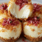 Strawberry Crunch Cheesecake Bites: A Sweet Delight! 6 Strawberry Crunch Cheesecake Bites