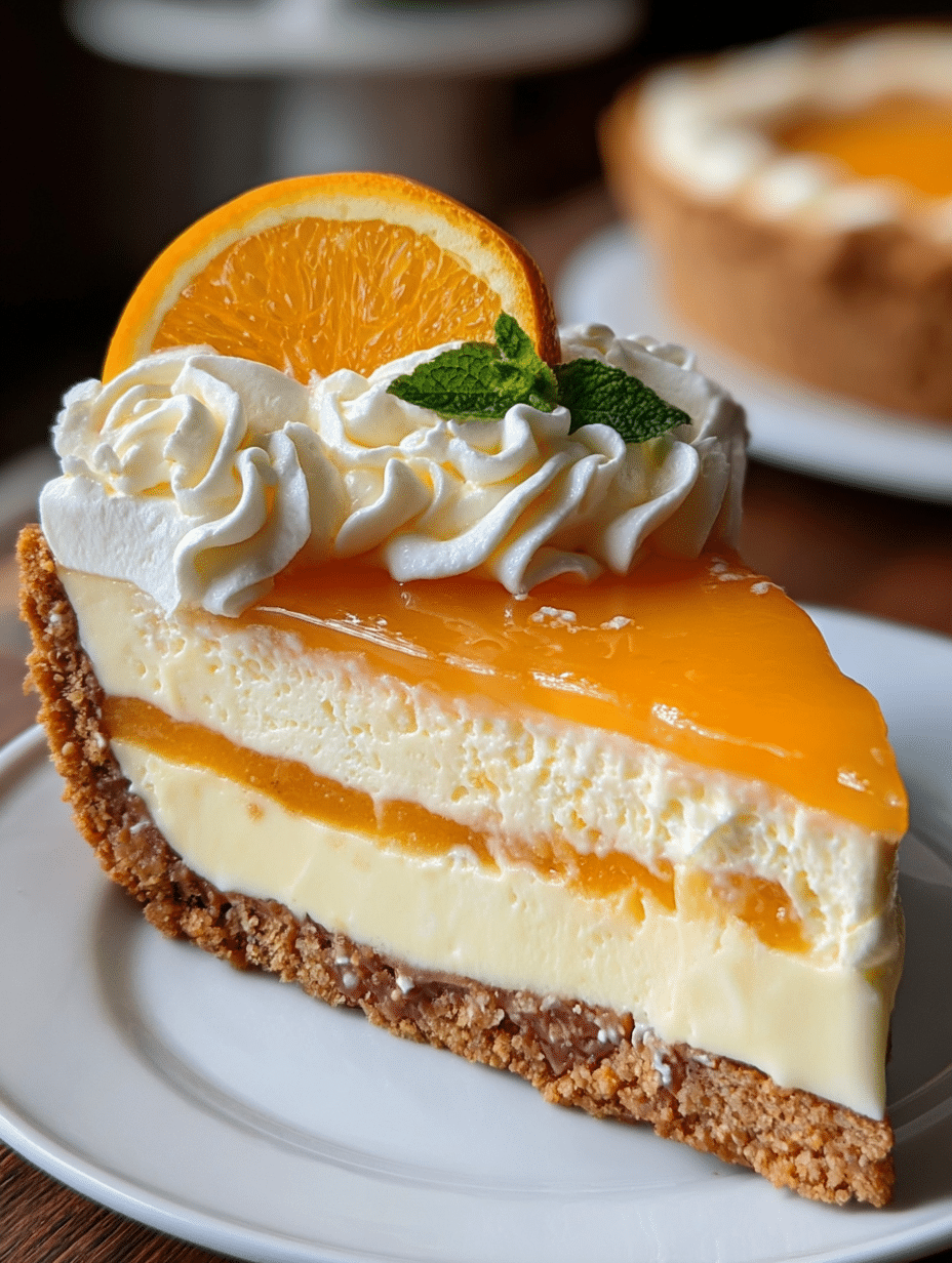 Sunshine Creamsicle Pie Recipe