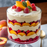 The Delightful Peach Melba Trifle: A Layered Treat to Savor! 3 The Delightful Peach Melba Trifle