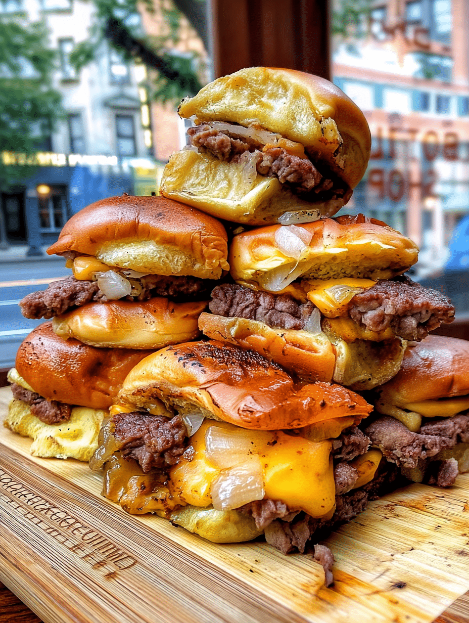 Tower of Smash Sliders: Create a Juicy Flavorful Feast! 2 Tower of Smash Sliders