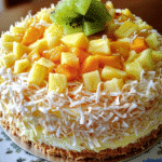 Tropical Coconut Dream Cake: A Refreshing Summer Treat! 3 Tropical Coconut Dream Cake