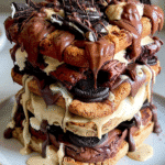 Ultimate Oreo Cookie Brownie Stack Cake: Indulge Now! 3 Ultimate Oreo Cookie Brownie Stack Cake