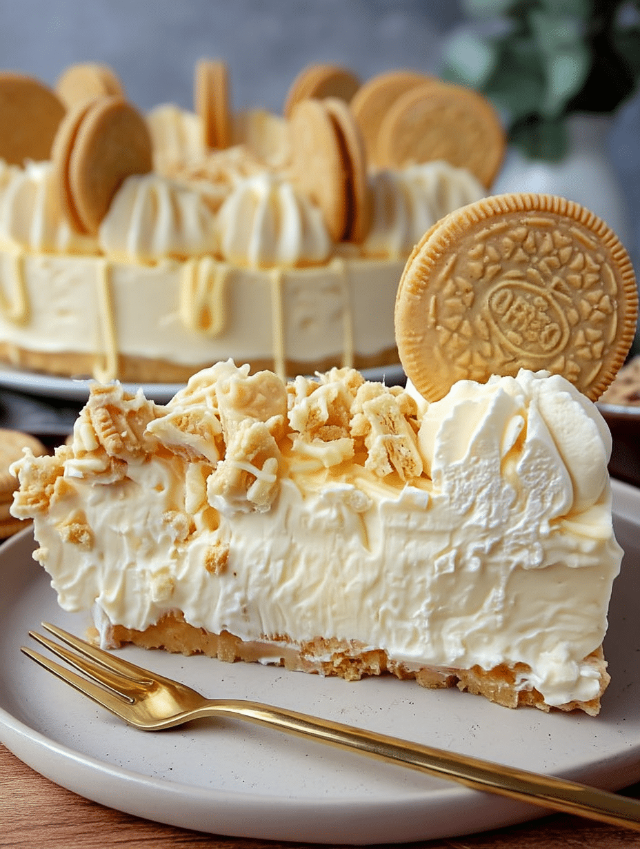 White Chocolate Golden Oreo Cheesecake: A Must-Try Dessert! 2 White Chocolate Golden Oreo Cheesecake