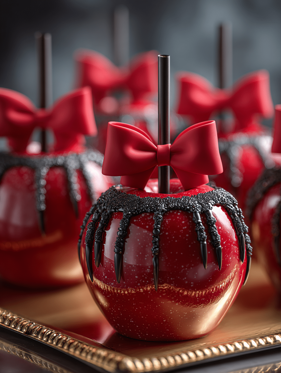 Witch’s Grip Candy Apples