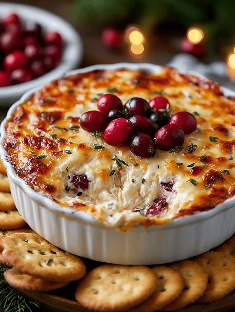 Baked Cranberry Cream Cheese Dip: A Festive Delight Unveiled! 2 Baked Cranberry Cream Cheese Dip