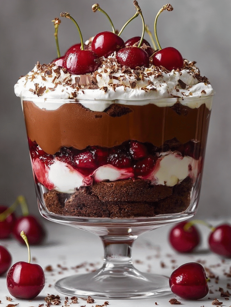 Black Forest Trifle Delight