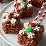 Chocolate Crispy Gingerbread Pops