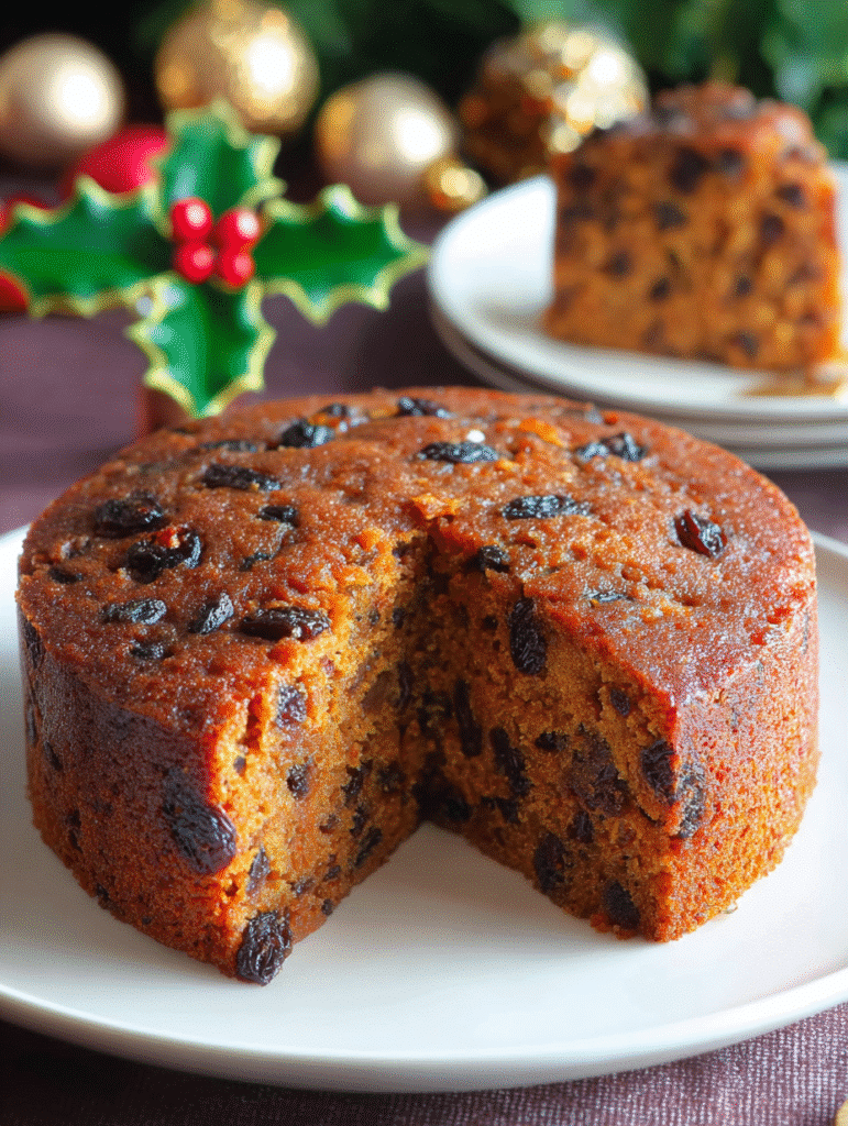 Classic Christmas Fruit Cake