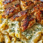 Creamy Garlic Herb Chicken Penne