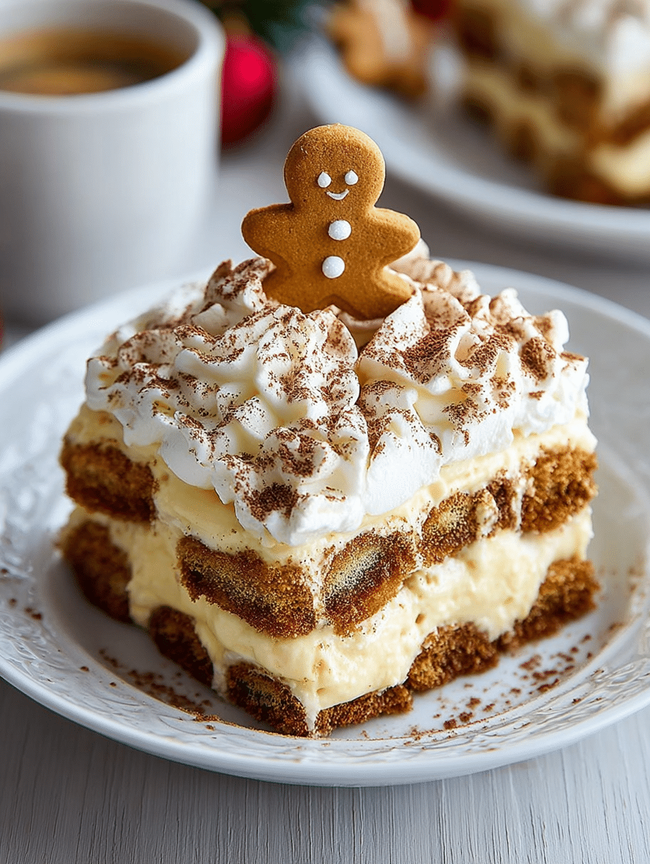 Gingerbread Tiramisu: A Festive Dessert You’ll Love! 2 Gingerbread Tiramisu