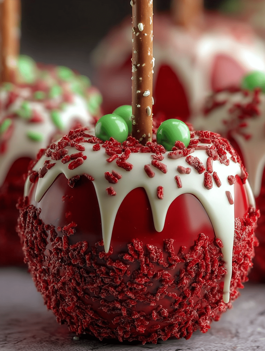 Holiday Snowcap Candy Apples: A Festive Treat Recipe! 2 Holiday Snowcap Candy Apples