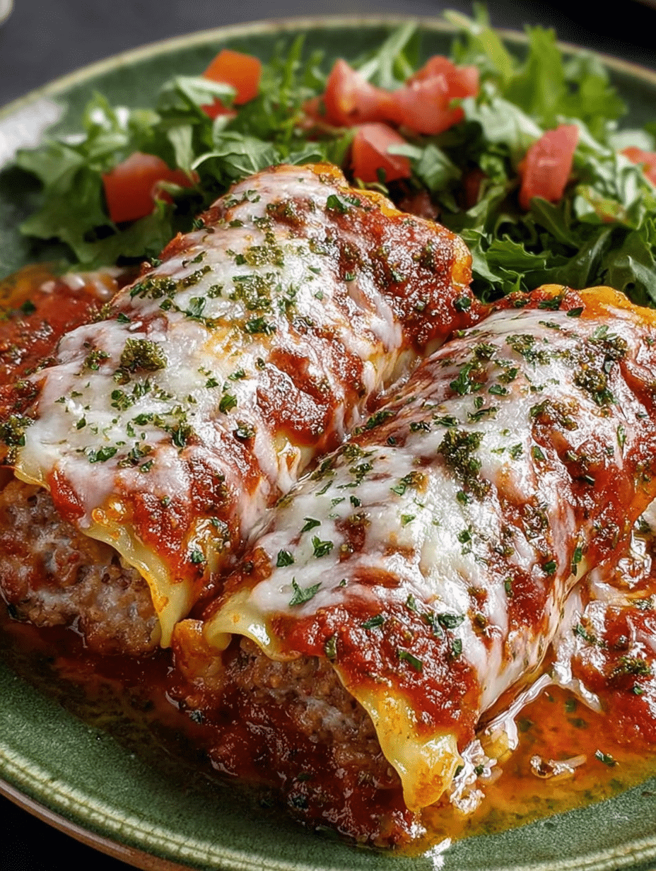 Italian Sausage–Stuffed Cannelloni