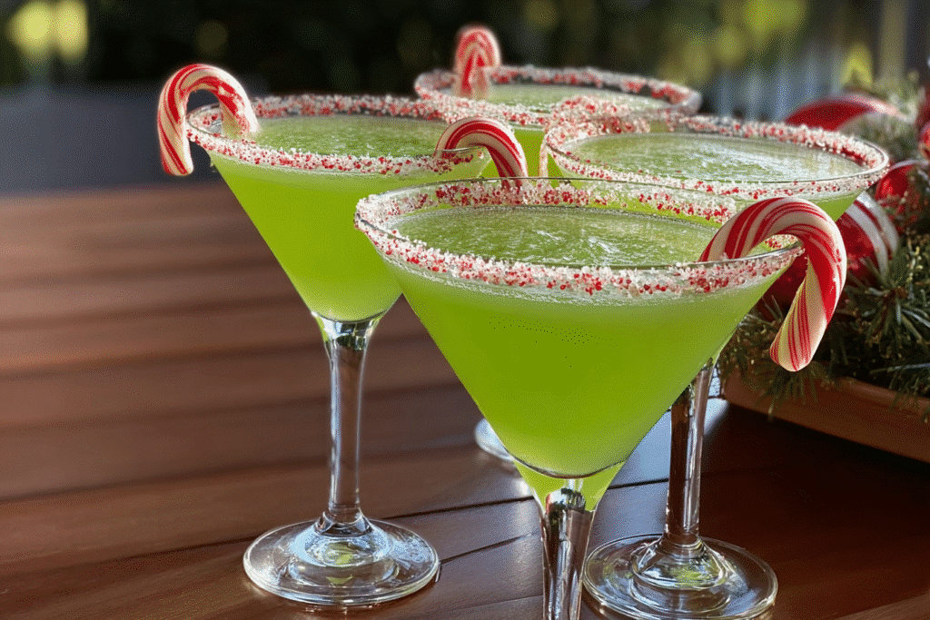 Merry Lime Sparkle Cocktails