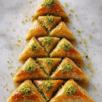 Pistachio Baklava Christmas Tree: A Festive Delight Recipe 3 Pistachio Baklava Christmas Tree