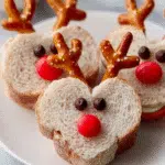Rudolph Reindeer Sandwich Bites: Easy Festive Fun Today! 3 Rudolph Reindeer Sandwich Bites