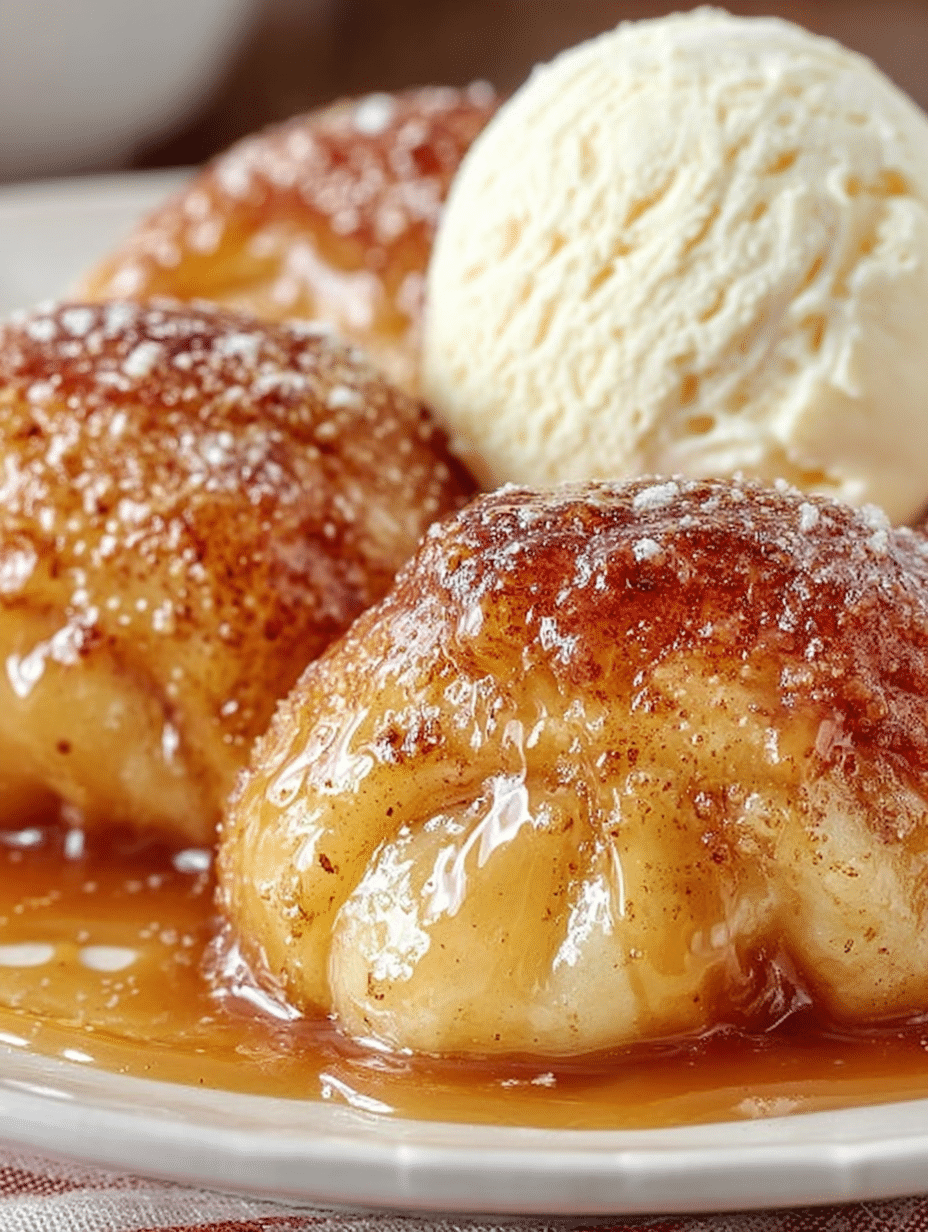Warm Apple Crescent Dumplings: A Sweet Indulgence Awaits! 2 Warm Apple Crescent Dumplings