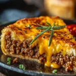 One-Pan Cheeseburger Pie Dinner: An Amazing Ultimate Recipe First Image