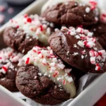 Chocolate Peppermint Cookies First Image